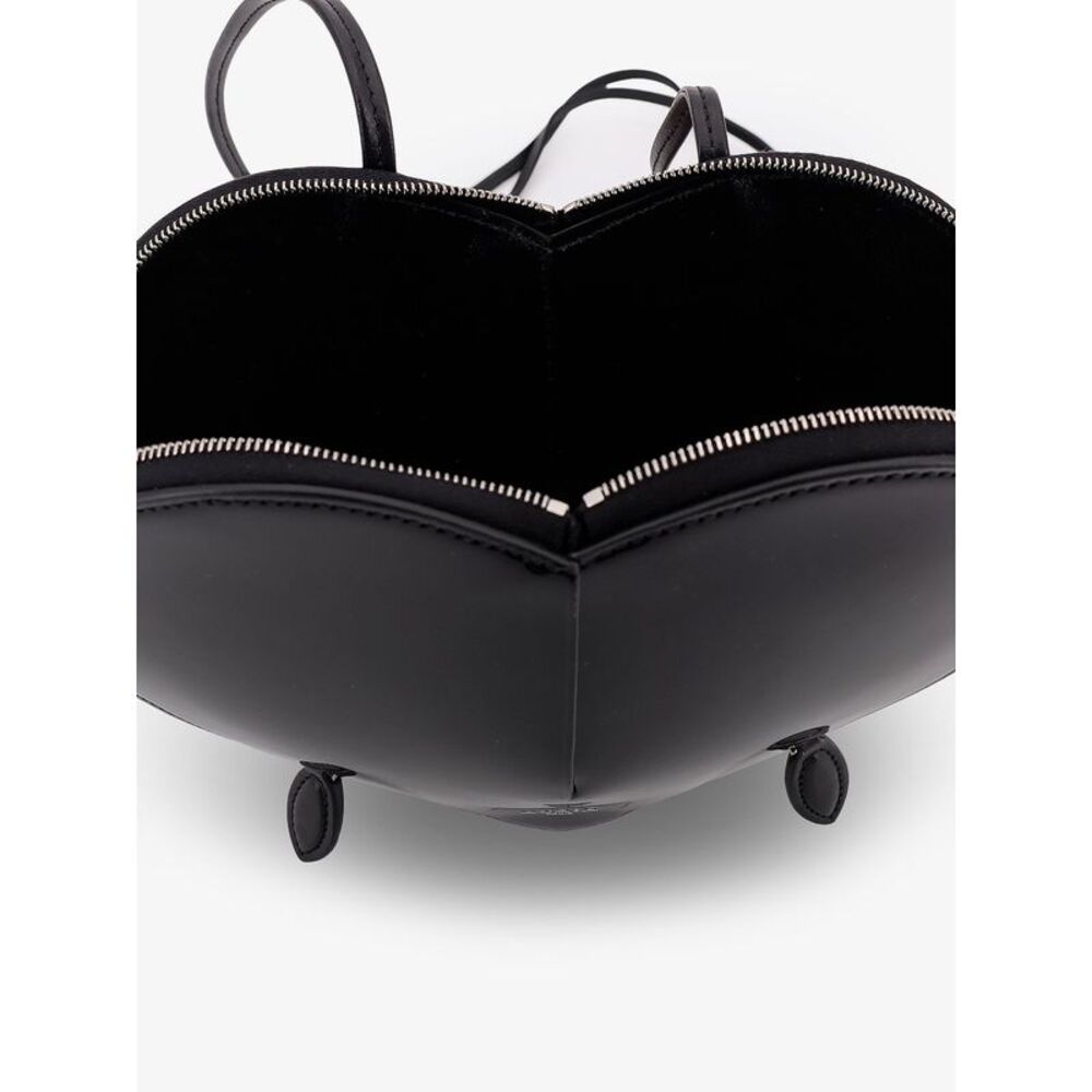 Alaia Women Le Coeur Patent Leather Crossbody Bag - Picture 5 of 5